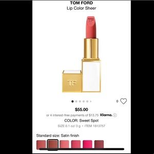 Tom ford lipstick